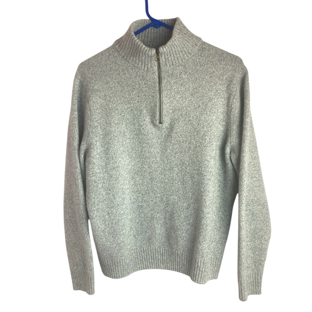 J.Crew Merino Wool Half Zip Sweater